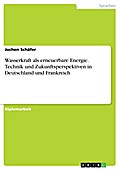 Wasserkraft als erneuerbare Energie. Technik und Z