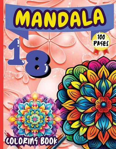 Mandala 18 Coloring Book