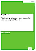 Vergleich verschiedener Bauverfahren für die Sanierung von Altlasten