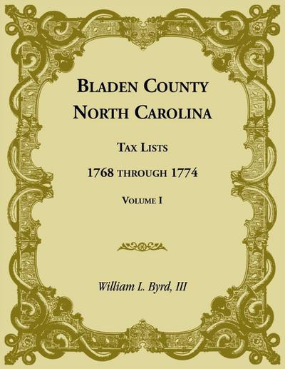 Bladen County, North Carolina, Tax Lists