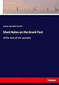 Short Notes on the Greek Text