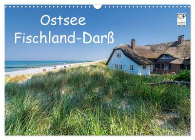 Ostsee, Fischland-Darß (Wandkalender 2024 DIN A3 quer), CALVENDO Monatskalender