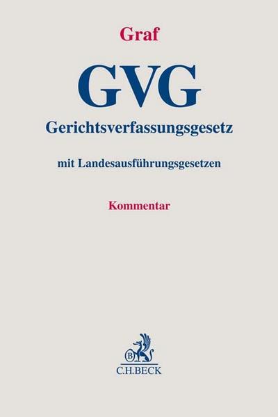 Gerichtsverfassungsgesetz. GVG