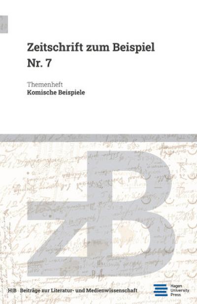 z.B. Zeitschrift zum Beispiel Nummer 7