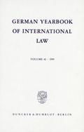German Yearbook of International Law - Jahrbuch für Internationales Recht.