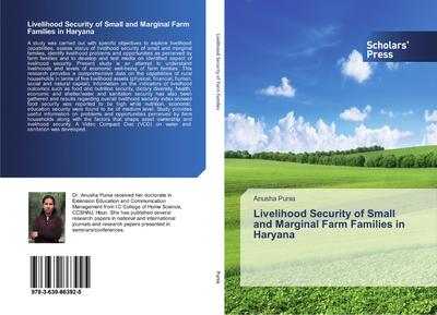 Livelihood Security of Small and Marginal Farm Families in Haryana