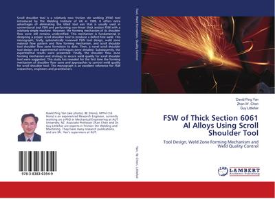 FSW of Thick Section 6061 Al Alloys Using Scroll Shoulder Tool