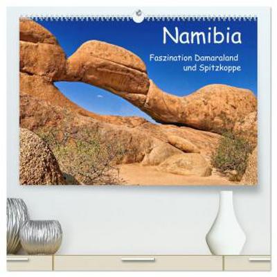 Namibia - Faszination Damaraland und Spitzkoppe (hochwertiger Premium Wandkalender 2026 DIN A2 quer), Kunstdruck in Hochglanz