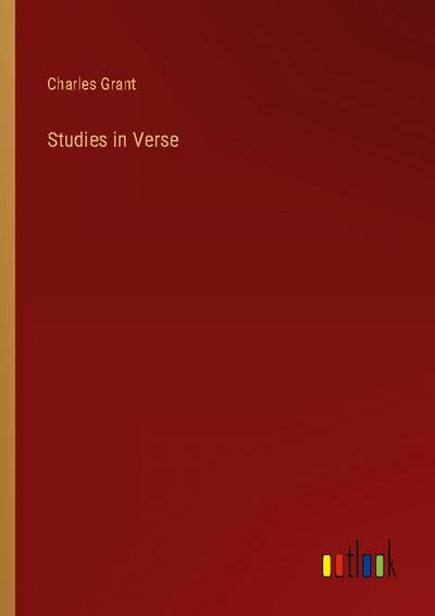 Studies in Verse