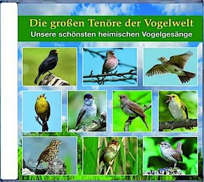 Die großen Tenöre der Vogelwelt, 1 Audio-CD