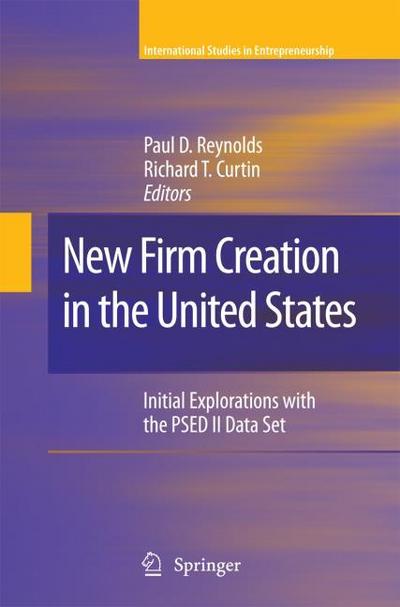 New Firm Creation in the United States