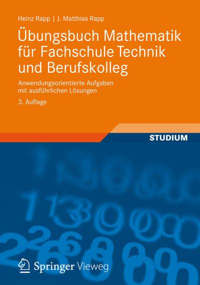 Übungsbuch Mathematik für Fachschule Technik und Berufskolleg