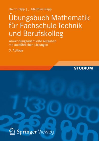 Übungsbuch Mathematik für Fachschule Technik und Berufskolleg