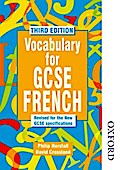 Vocabulary for GCSE French