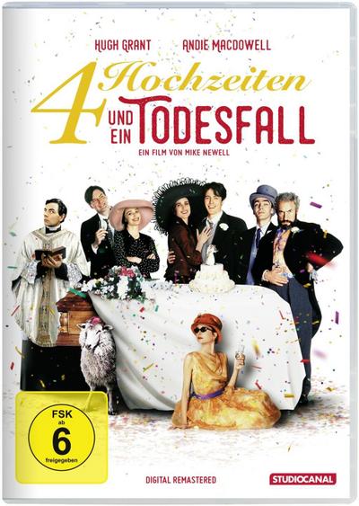 Vier Hochzeiten und ein Todesfall, 1 DVD (Digital Remastered), 1 DVD-Video