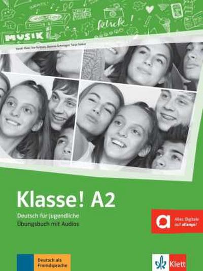 Klasse! A2 Übungsbuch mit Audios online