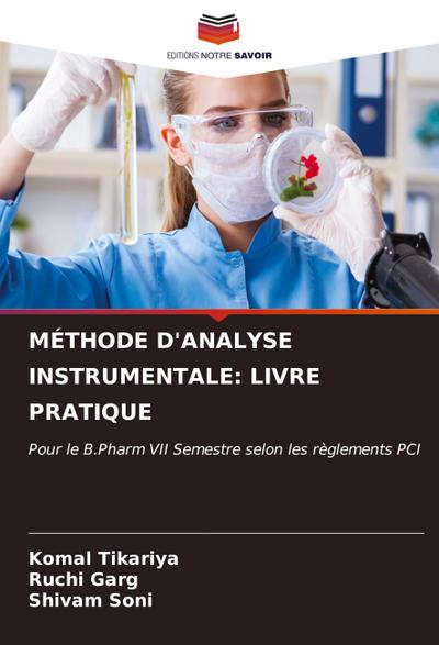 MÉTHODE D’ANALYSE INSTRUMENTALE: LIVRE PRATIQUE