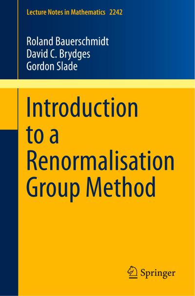 Introduction to a Renormalisation Group Method