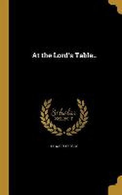 At the Lord’s Table..