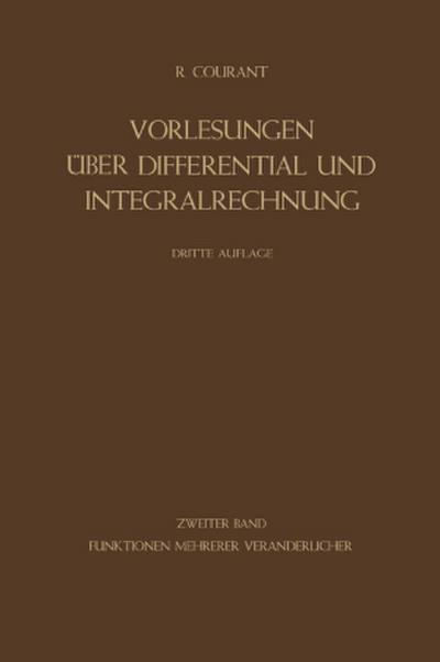 Funktionen Mehrerer Veränderlicher