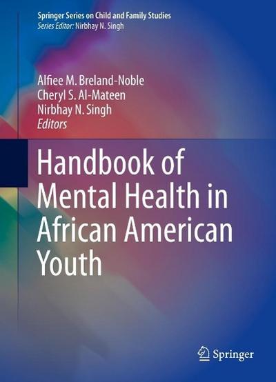 Handbook of Mental Health in African American Youth