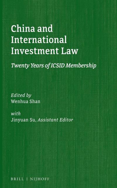 China and International Investment Law