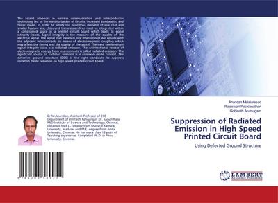 Suppression of Radiated Emission in High Speed Printed Circuit Board