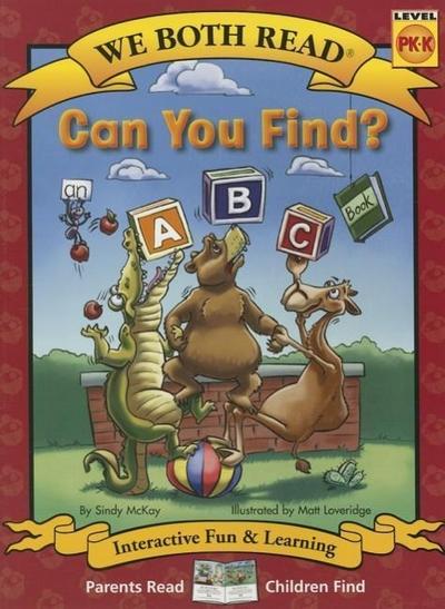 We Both Read-Can You Find? (an ABC Book) (Pb) - Nonfiction