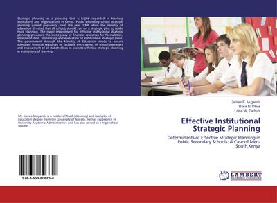 Effective Institutional Strategic Planning