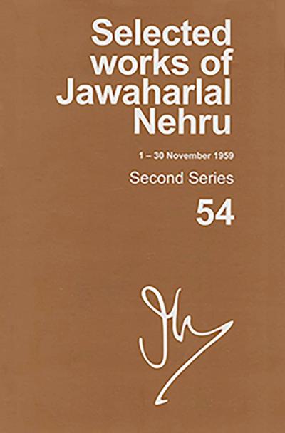 Selected Works of Jawaharlal Nehru (1-30 November 1959)