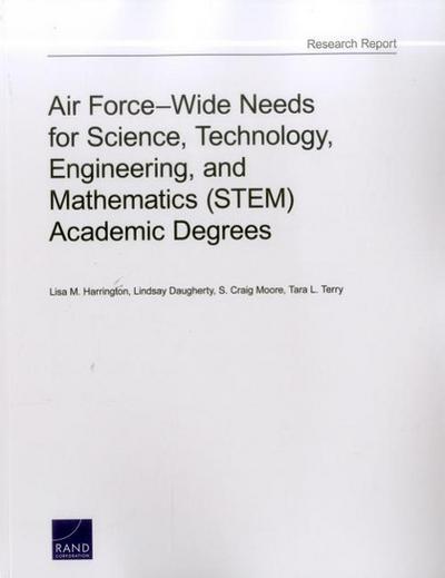 Air Force-Wide Needs for Science, Technology, Engineering, and Mathematics (STEM) Academic Degrees