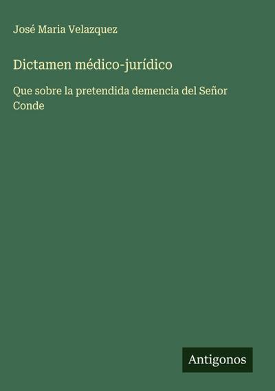 Dictamen médico-jurídico