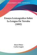 Ensayo Lexicografico Sobre La Lengua De Terraba (1892)