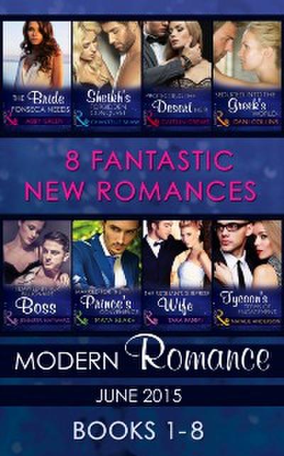 Modern Romance June 2015 Books 1-8