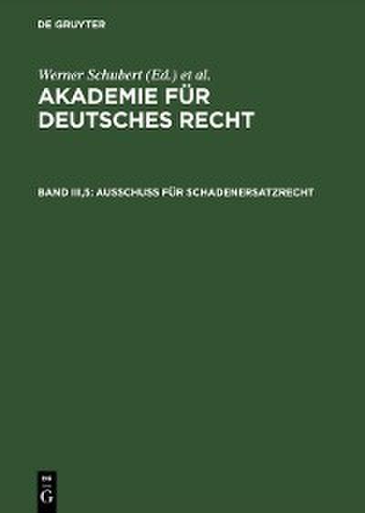 Ausschuß für Schadenersatzrecht