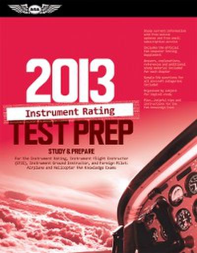 Instrument Rating Test Prep 2013