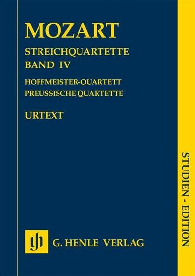 Wolfgang Amadeus Mozart - Streichquartette, Band IV. Bd.4