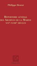 Repertoire General des Archives de la Marine