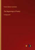 The Beginnings of Poetry