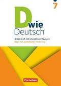 D wie Deutsch - Zu allen Ausgaben - 7. Schuljahr