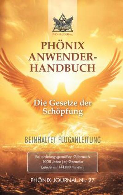 Phönix-Journal Nr. 27: PHÖNIX ANWENDERHANDBUCH