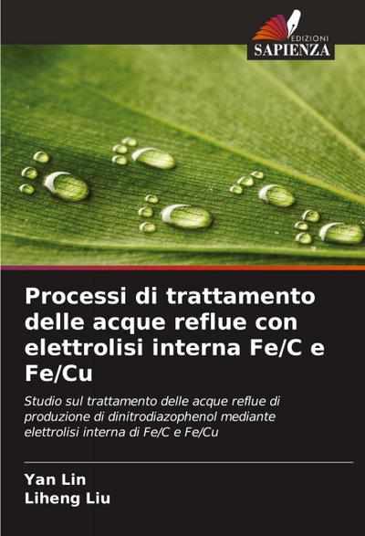Processi di trattamento delle acque reflue con elettrolisi interna Fe/C e Fe/Cu