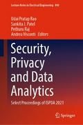 Security, Privacy and Data Analytics