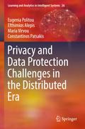 Privacy and Data Protection Challenges in the Distributed Era