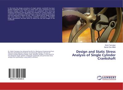 Design and Static Stress Analysis of Single Cylinder Crankshaft