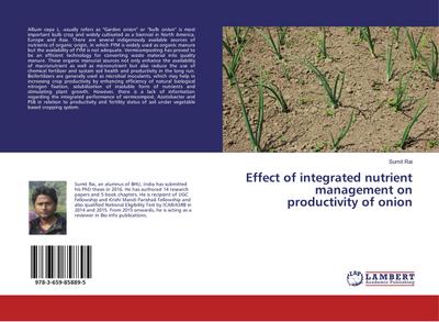 Effect of integrated nutrient management on productivity of onion