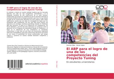 El ABP para el logro de una de las competencias del Proyecto Tuning