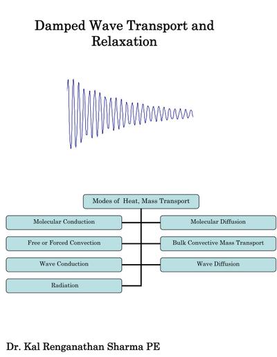 Damped Wave Transport and Relaxation