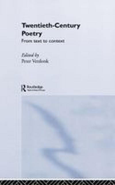 Twentieth-Century Poetry