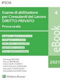Esame di abilitazione per consulenti del lavoro - diritto privato